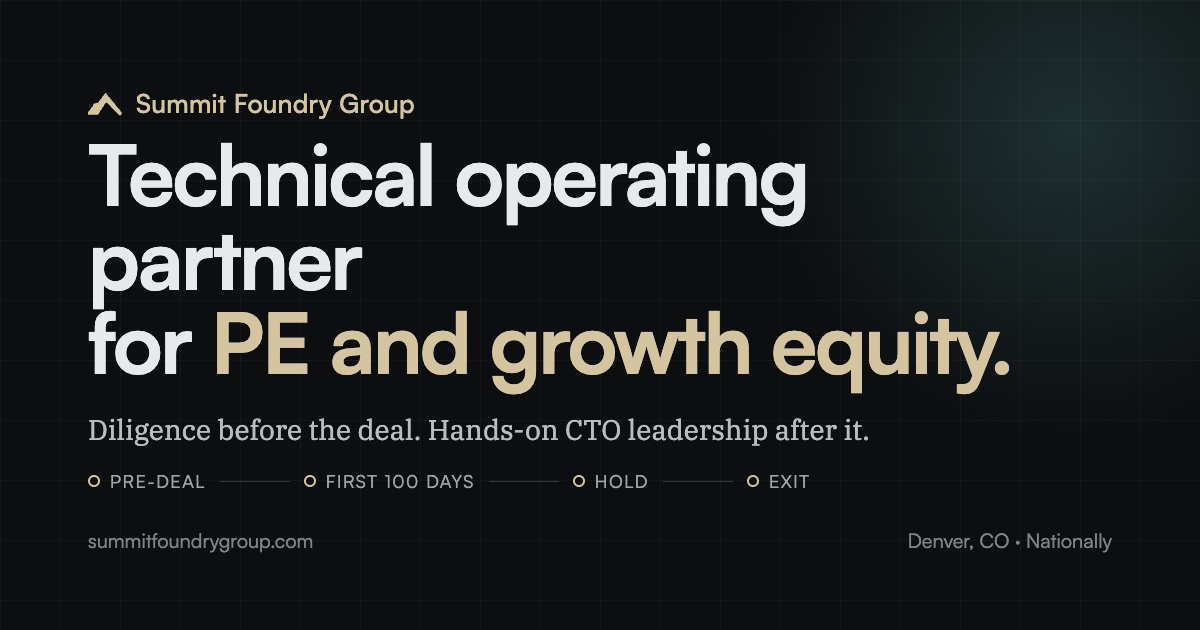 Summit Foundry Group — Clarity in complexity